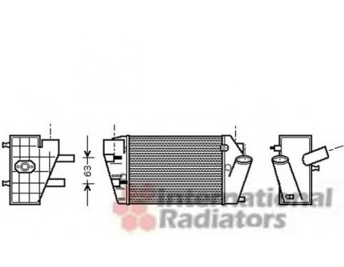 Intercooler, charger
