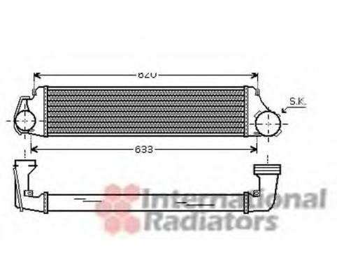 Intercooler, charger