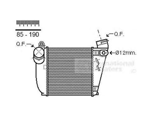 Intercooler, charger