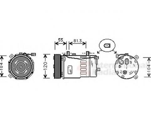Compressor, air conditioning