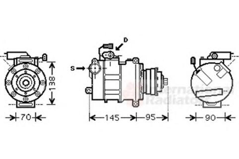 Compressor, air conditioning