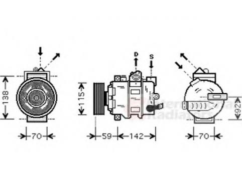 Compressor, air conditioning