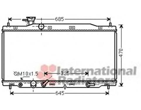 Radiator, engine cooling