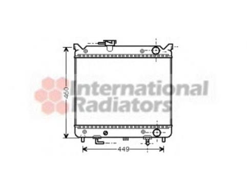 Radiator, engine cooling