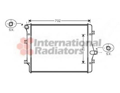 Radiator, engine cooling