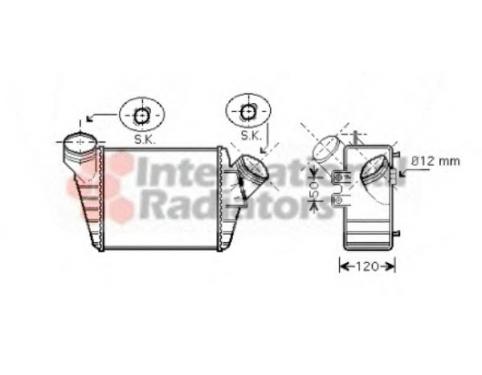 Intercooler, charger
