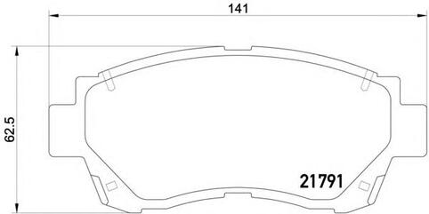 Brake Pad Set