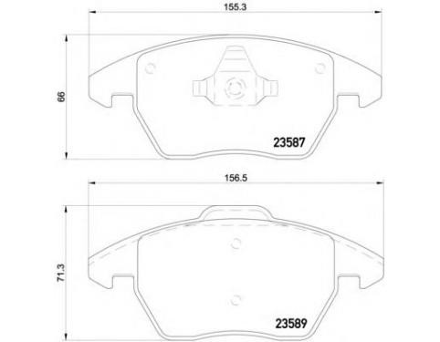 Front Brake Pad Set