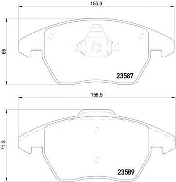 Front Brake Pad Set