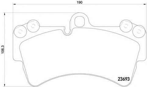 Front Brake Pad Set