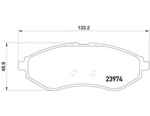 Front Brake Pad Set