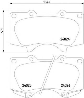 Brake Pad Set