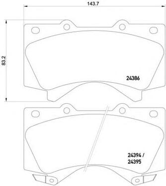 Brake Pad Set