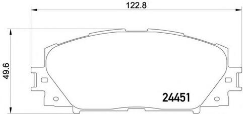 PAD KIT, DISC BRAKE