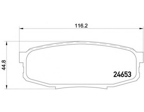 PAD KIT, DISC BRAKE