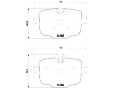 Repair kit, brake pads