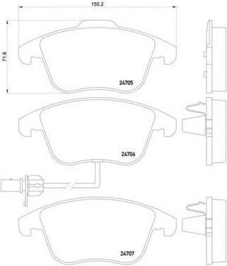 Brake Pad Set
