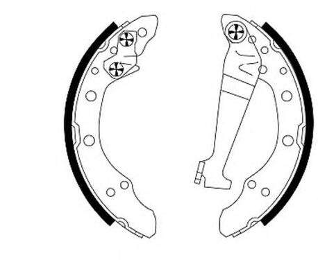 Brake Shoe Set