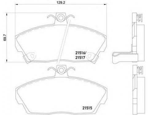 Brake Pad Set