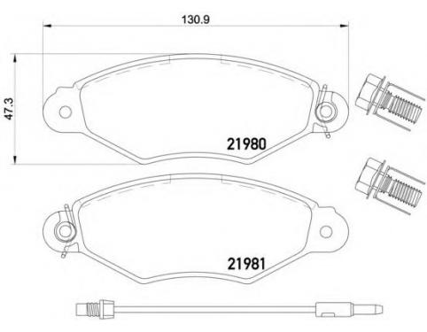 Brake Set, disc brakes