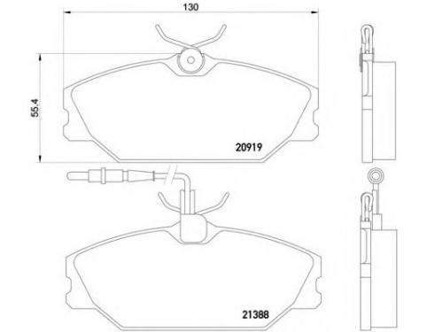 Brake Set, disc brakes