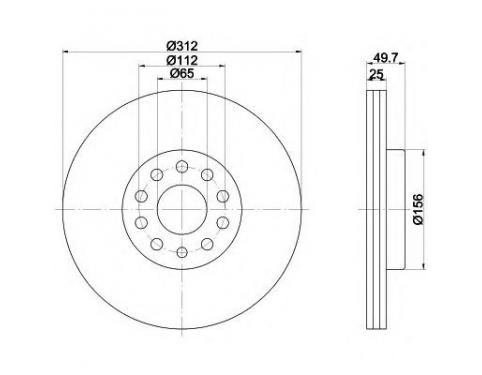 Front Brake Pad Set