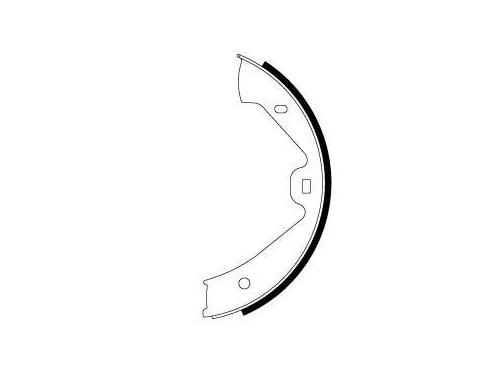 Brake Shoe Set, parking brake