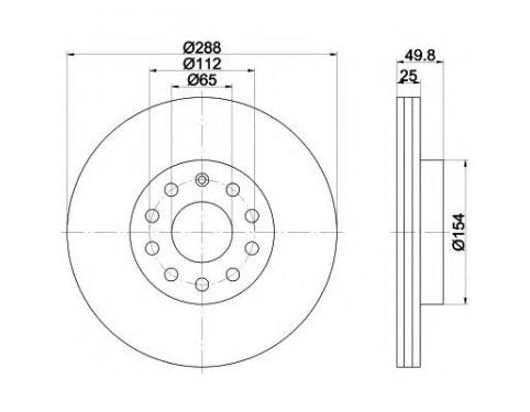 Front Brake Disc