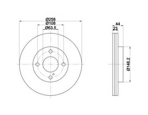 Front Brake Disc