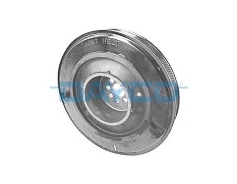 V-belt pulley withvibration damper
