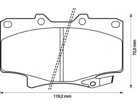 PAD KIT,DISC