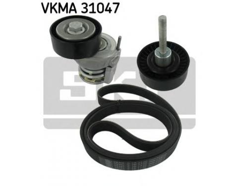 Deflection/Guide Pulley, v-ribbed belt