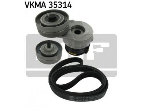 Deflection/Guide Pulley, v-ribbed belt