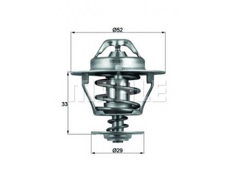 Thermostat, coolant