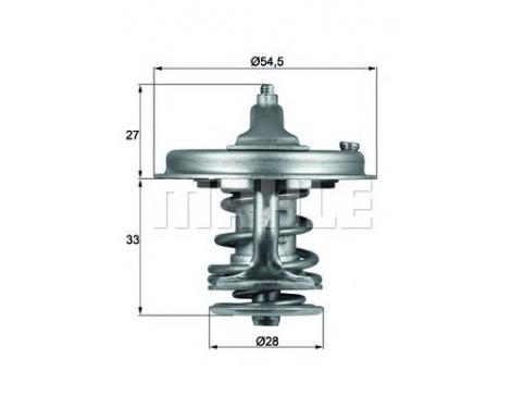 Thermostat, coolant