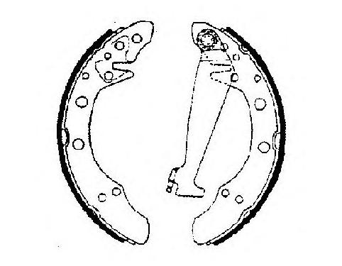 Brake Shoe Set