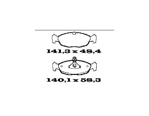 Brake Set, disc brakes