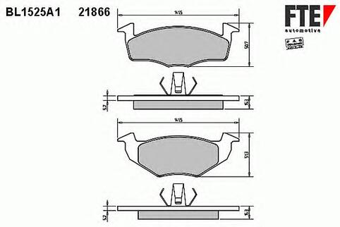 Brake Pad Set