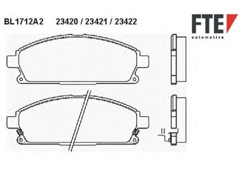 PAD KIT-DISC BRAKE, FRONT