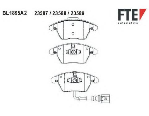 Front Brake Pad Set