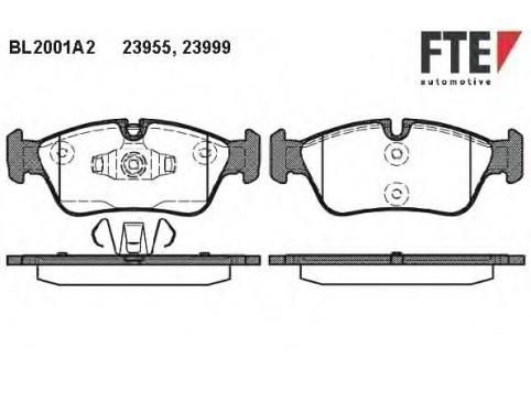 REPAIR KIT, BRAKE PADS ASBESTOS-FREE