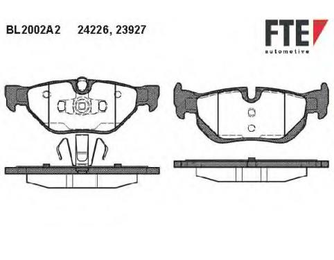 Rear Brake Pad Set