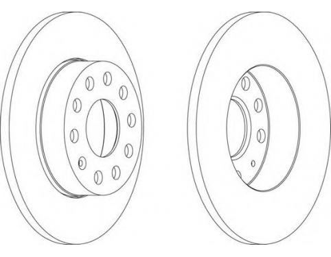 Rear Brake Disc