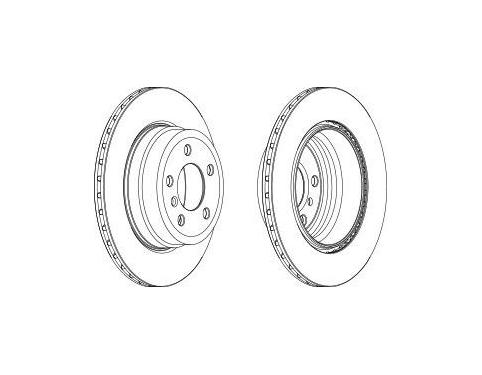 BRAKE DISC, VENTILATED