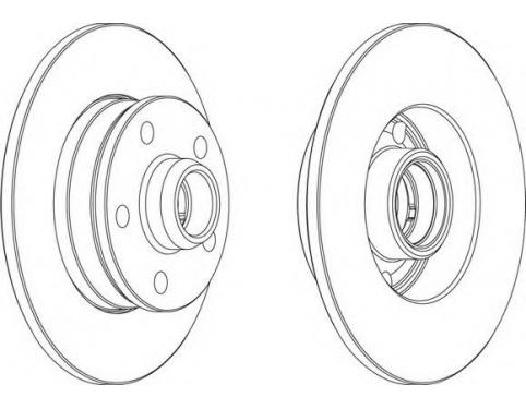 Rear Brake Disc