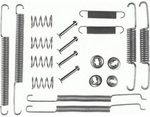 Accessory Kit, brake shoes