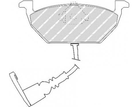 Front Brake Pad Set