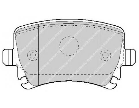 Rear Brake Pad Set