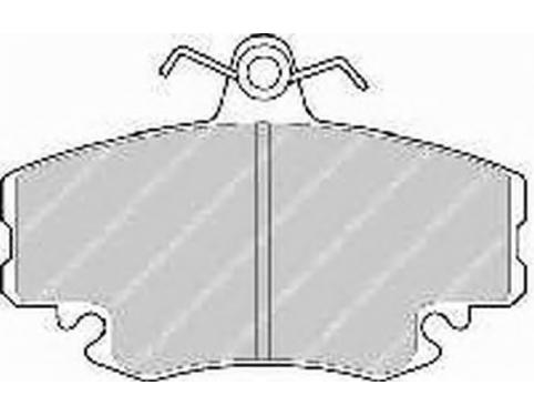 PAD-FR BRAKE, LINE