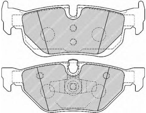 Rear Brake Pad Set